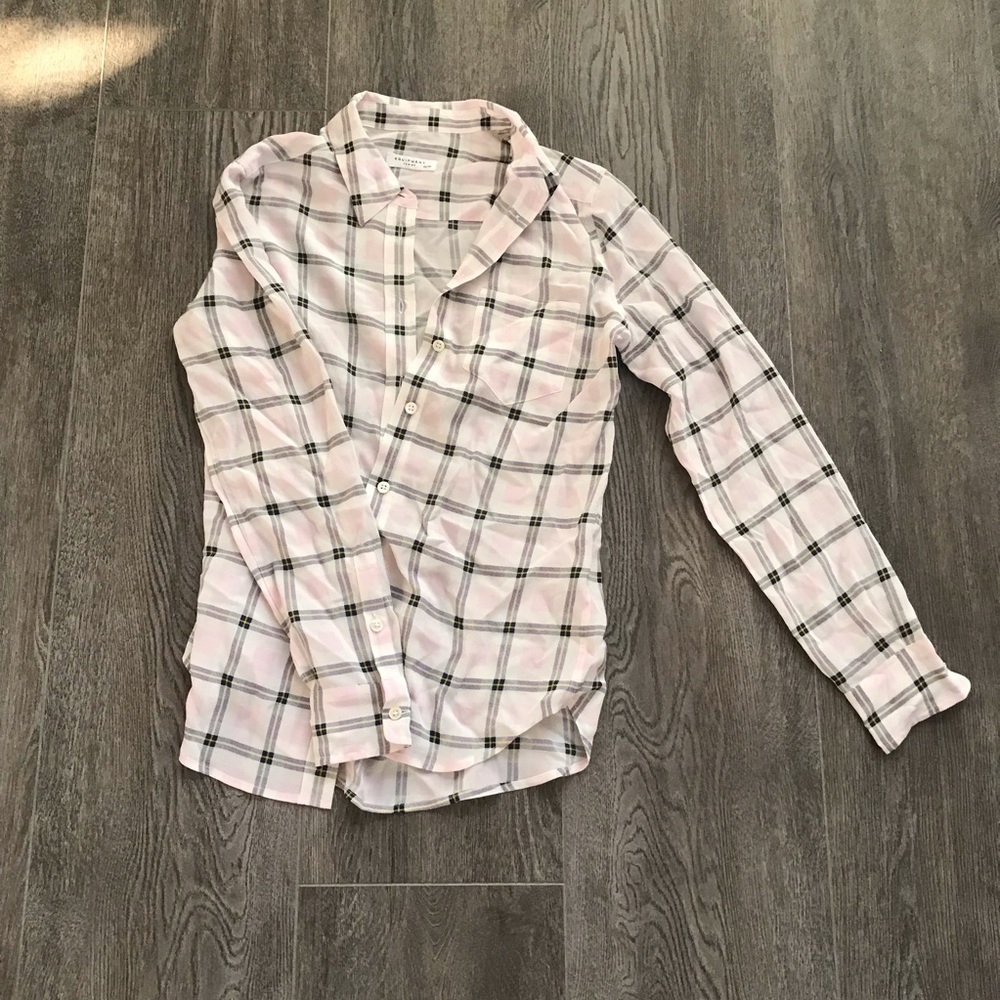 NWOT Equipment femme long sleeve button down